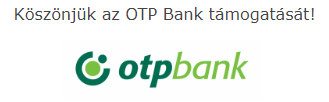 Köszönjük az OTP bank támogatását