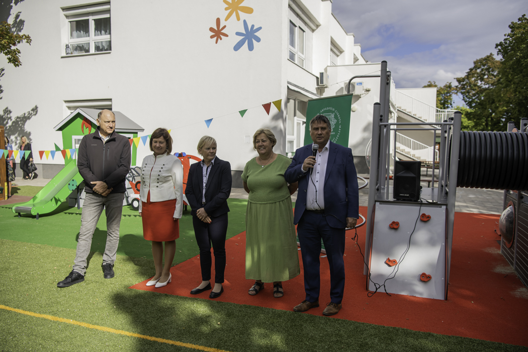 beszédet mond Kovács Péter polgármester