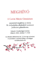 Corvin Mátyás Gimnázium 90. jubileumi gálaműsor