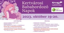 A babahordozó napok programjai