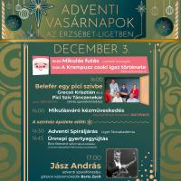 Az I. adventi gyertyagyújtás részletes programja