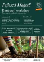 Fejleszd Magad! - Kertészeti workshop - plakát