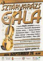 Sztárvarázs gála - plakát