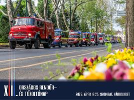 plakát - XIII. Országos Rendőr- és Tűzoltónap