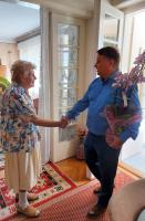 Balogh Rozália köszöntése 95. születésnapja alkalmából.