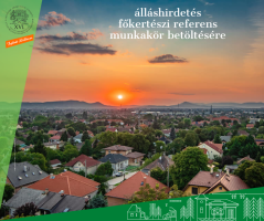főkertészi referens álláshirdetés