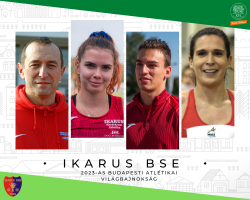 Az Ikarus versenyzői is rajthoz állnak a budapesti atlétikai világbajnokságon