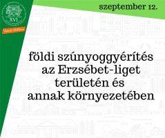 szúnyoggyérítés szeptember 12. napján