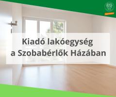 Kiadó lakóegység a Szobabérlők Házában