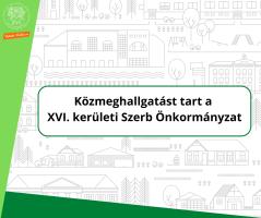 Közmeghallgatást tart a  XVI. kerületi Szerb Önkormányzat