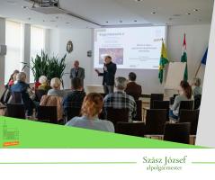 Szász József alpolgármester köszöntője 