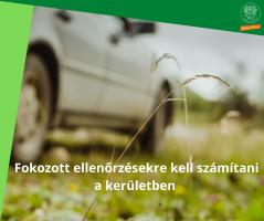 Fokozott ellenőrzésekre kell számítani a kerületben