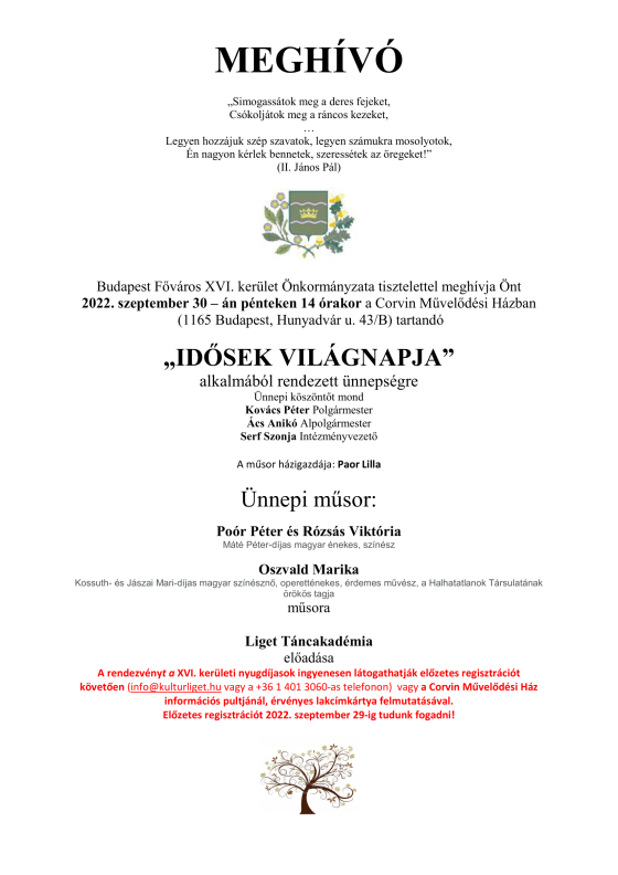 Idősek világnapja