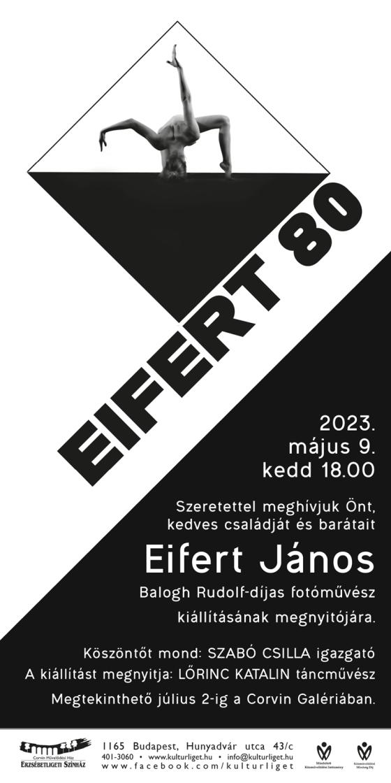 Eifert János, Balogh Rudolf-díjas fotóművész kiállítása