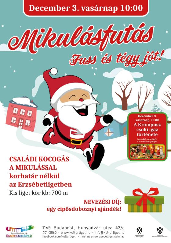 Felhívás a Mikulás-futásra