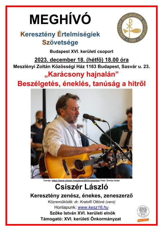 A rendezvény meghívója