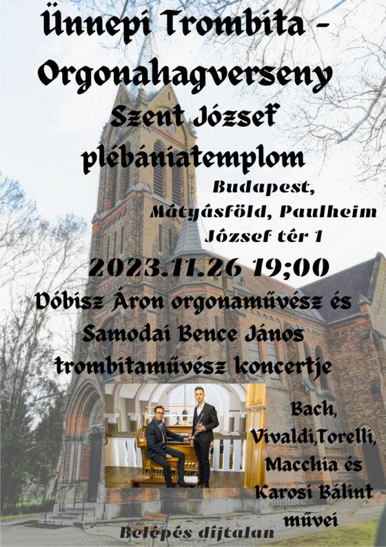 A program meghívója