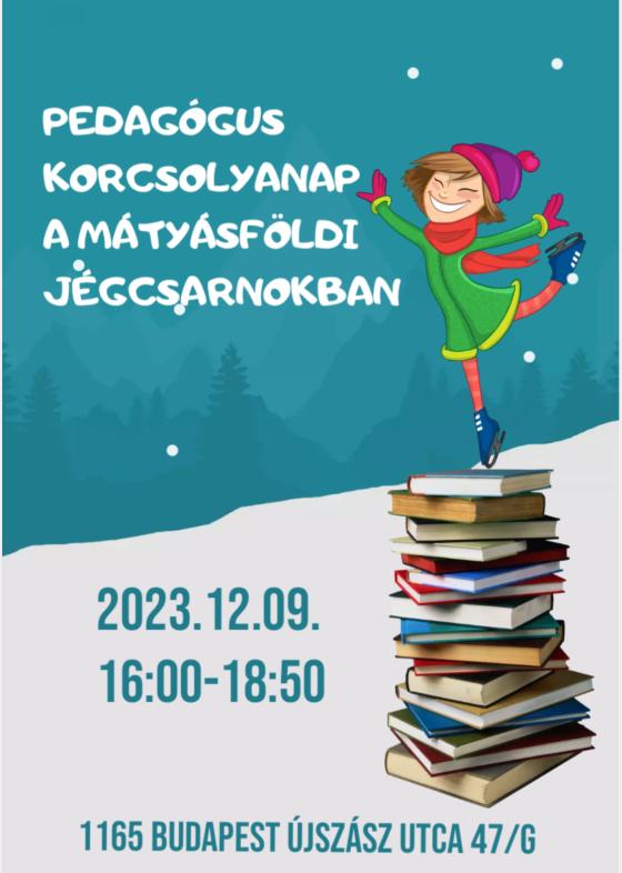 A korcsolyanap plakátja
