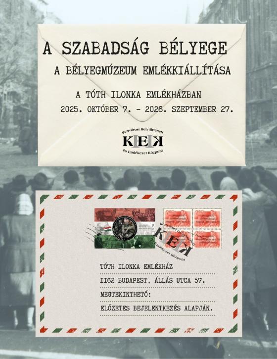 A szabadság bélyege – A Bélyegmúzeum emlékkiállítása