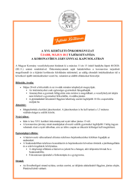 koronavírus tájékoztatás 2020_05_18