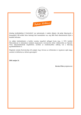koronavírus tájékoztatás 2020_05_21