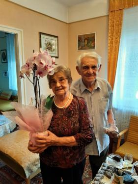 Ilonka néni férjével Lajos bácsival