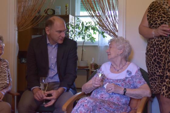 Nagy-Dani Lajosné és Szász József alpolgármester