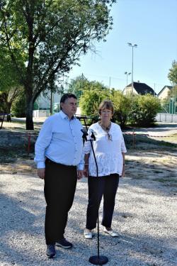 Kovács Péter polgármester és dr. Környeiné Rátz Katalin önkormányzati képviselő