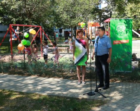 Ács Anikó alpolgármester és Kovács Péter polgármester