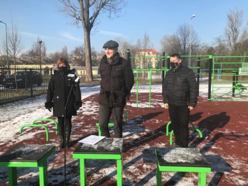 Ács Anikó alpolgármester, Szász József alpolgármester, Kovács Péter polgármester balról jobbra