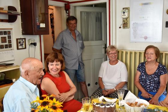 90 éves Fehérvári József