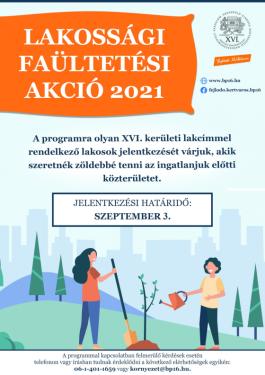 Faültetési program