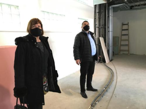 Ács Anikó alpolgármester és Kovács Péter polgármester