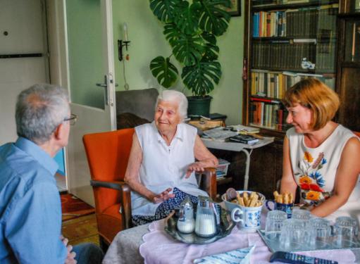 Fodor Leventéné 90. születésnapját ünnepelte