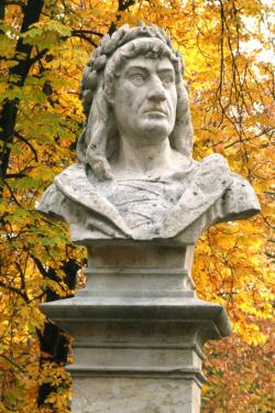 Mátyás király mellszobor