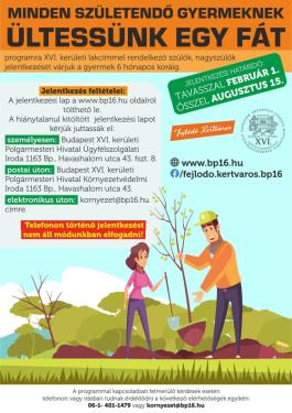 &quot;Minden születendő gyermeknek ültessünk egy fát&quot; program