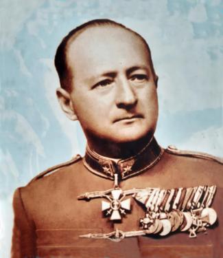 gróf Stomm Marcell tábonok