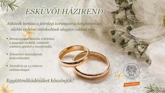 Esküvők tartása a jelenlegi koronavírusos helyzetben