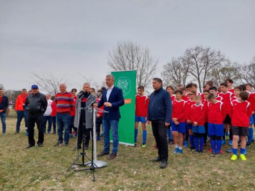 Munkaterület-átadás az IKARUS BSE sporttelepen