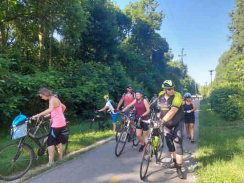 Kistérségi kerékpáros körtúra bringásai