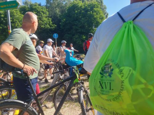 Kistérségi kerékpáros körtúra bringásai