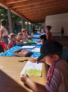 Életkép a táborból