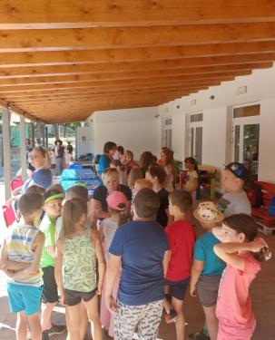 Életkép a táborból