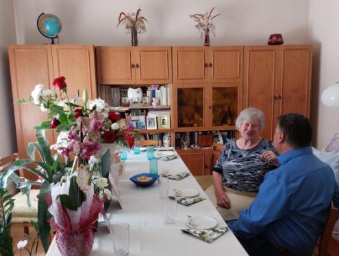 Puzder Lajosné köszöntése 90. születésnapja alkalmából.