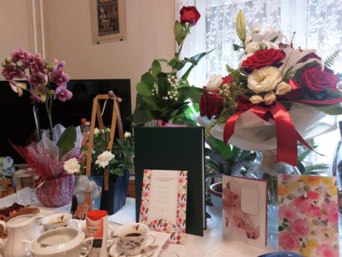 Puzder Lajosné köszöntése 90. születésnapja alkalmából.