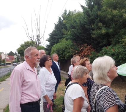 Árpádföldi Polgárok Érdekközösség augusztus 20-ai megemlékezése