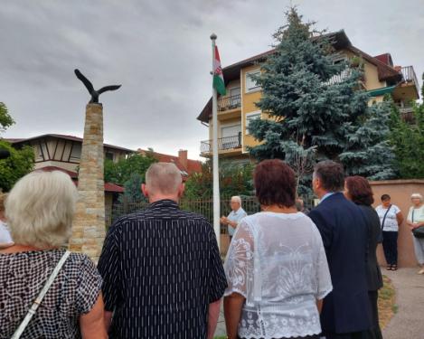 Árpádföldi Polgárok Érdekközösség augusztus 20-ai megemlékezése