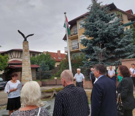 Árpádföldi Polgárok Érdekközösség augusztus 20-ai megemlékezése
