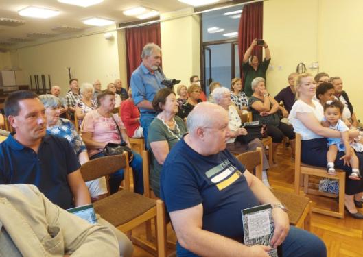 a Kertvárosi Helytörténeti Füzetek 56. számaként megjelenő kötetet bemutatója