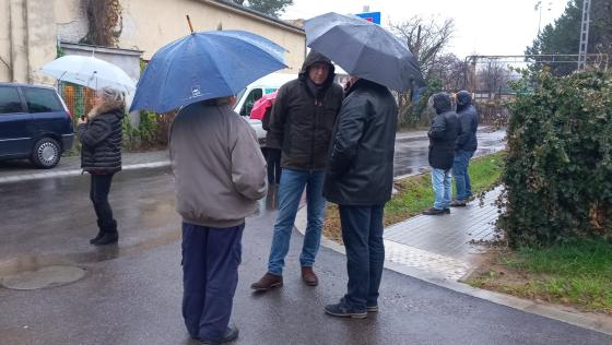 Lengő, Tervező és Csókakő utca átadó